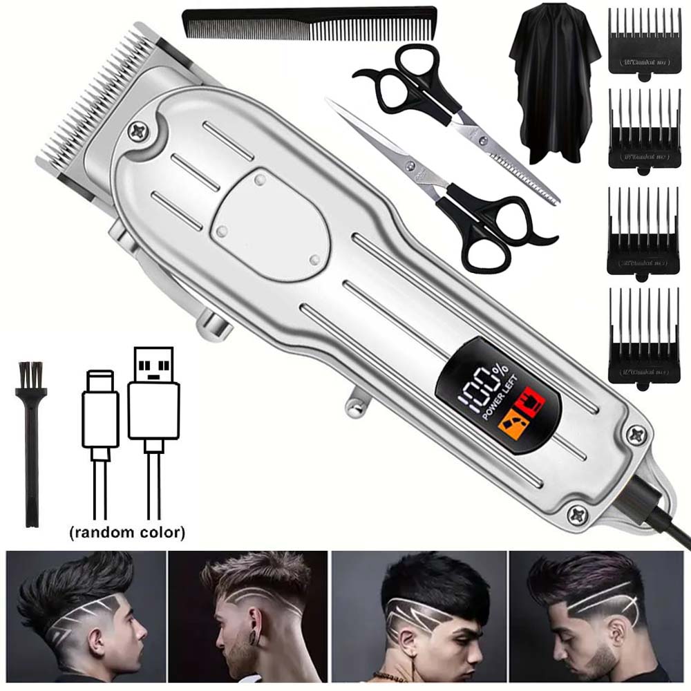 Men'S Grooming Guide - Professionele haarclippers voor mannen - Draadloze