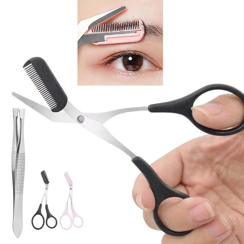 Men'S Grooming Makeup - Wenkbrauwset voor dames en heren Roestvrijstalen