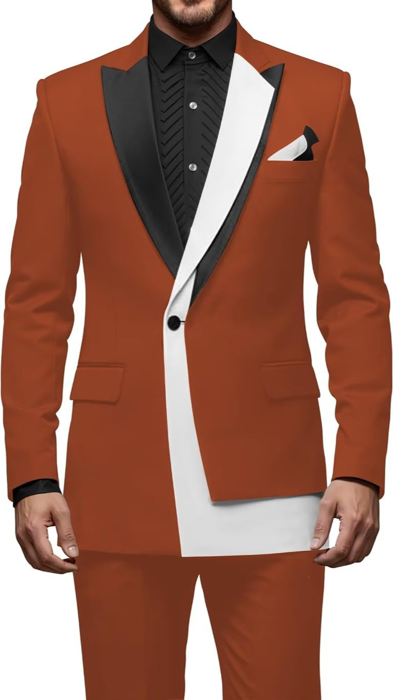 Young Men'S Grooming - Bruiloft 2-delig smokingpak voor heren, slank