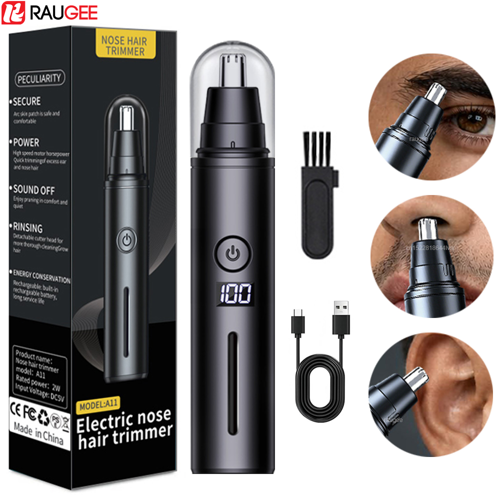 Men'S Grooming Salon - Neushaartrimmer voor mannen, mini draagbare neushaartrimmer,