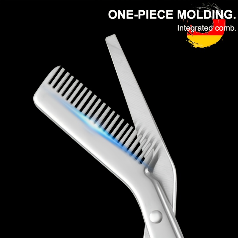 Men'S Grooming Eyebrow Trimming - Roestvrijstalen wenkbrauwtrimmschaar met kam, gezichtshaarverzorgingshulpmiddel voor