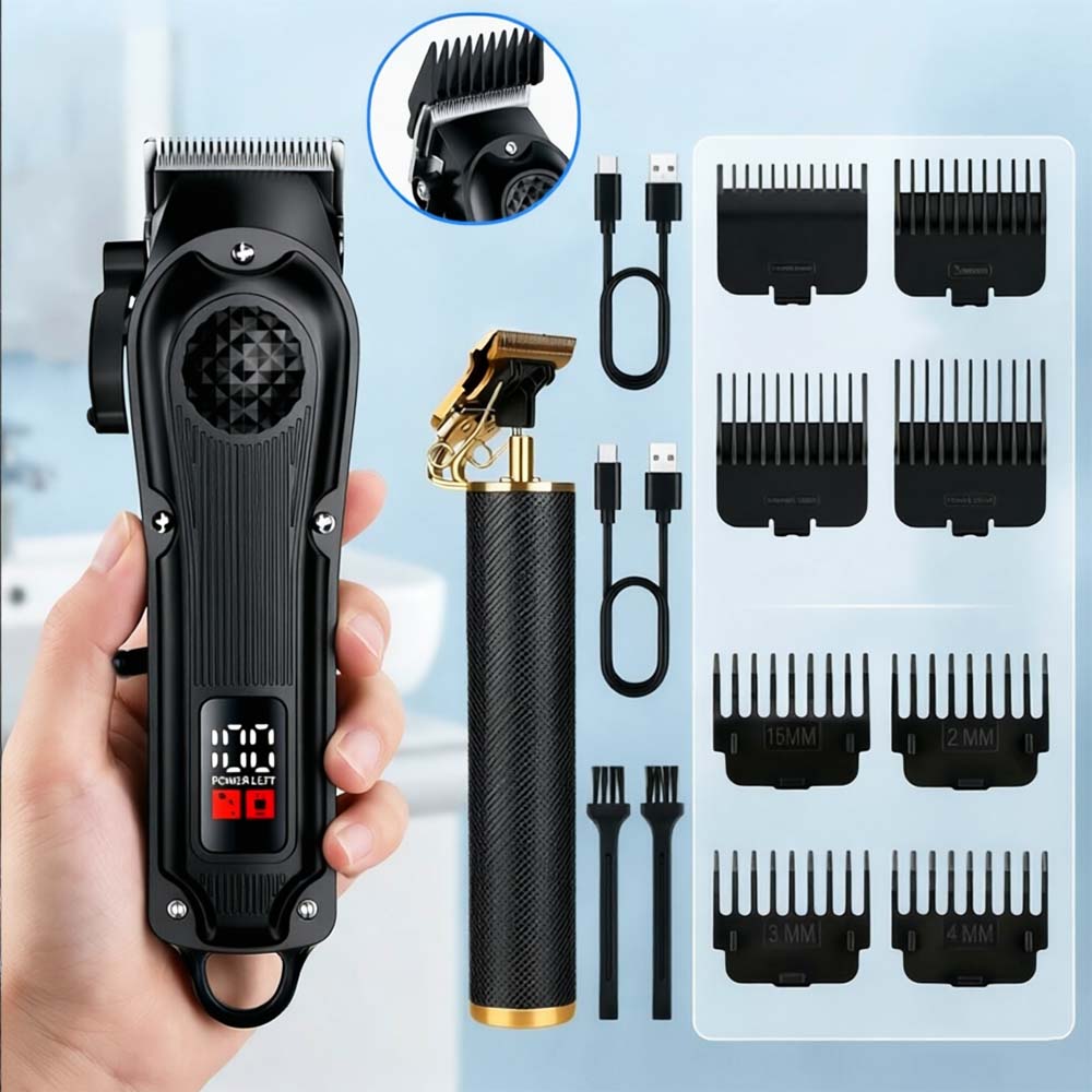 Professionele haarclippers met - Men'S Grooming Kits recensie en prijs
