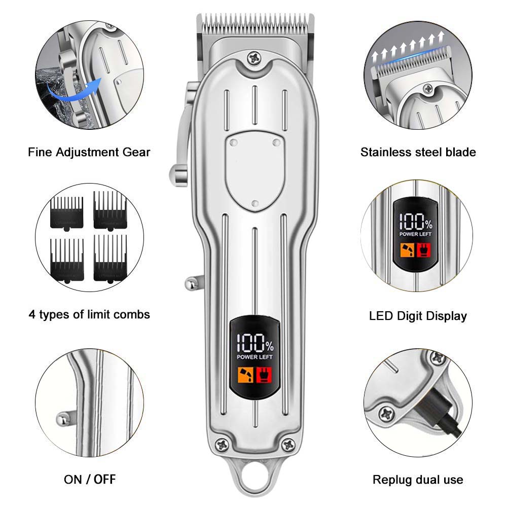 Professionele haarclippers voo - Men'S Grooming Guide recensie en prijs