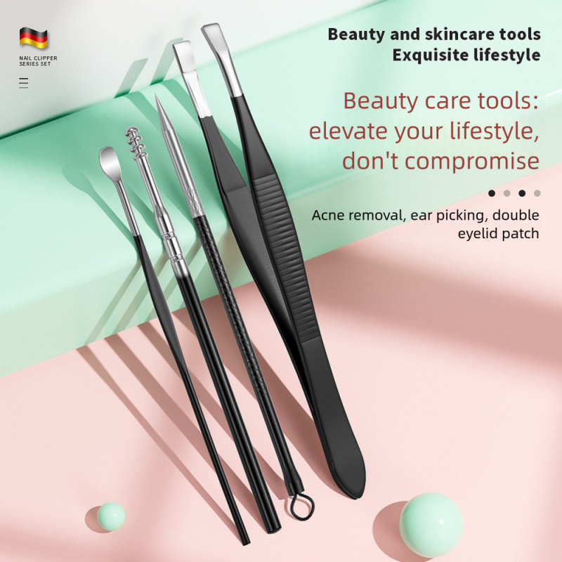 18-delige manicure- en pedicur - Mens Grooming Kit Case recensie en prijs