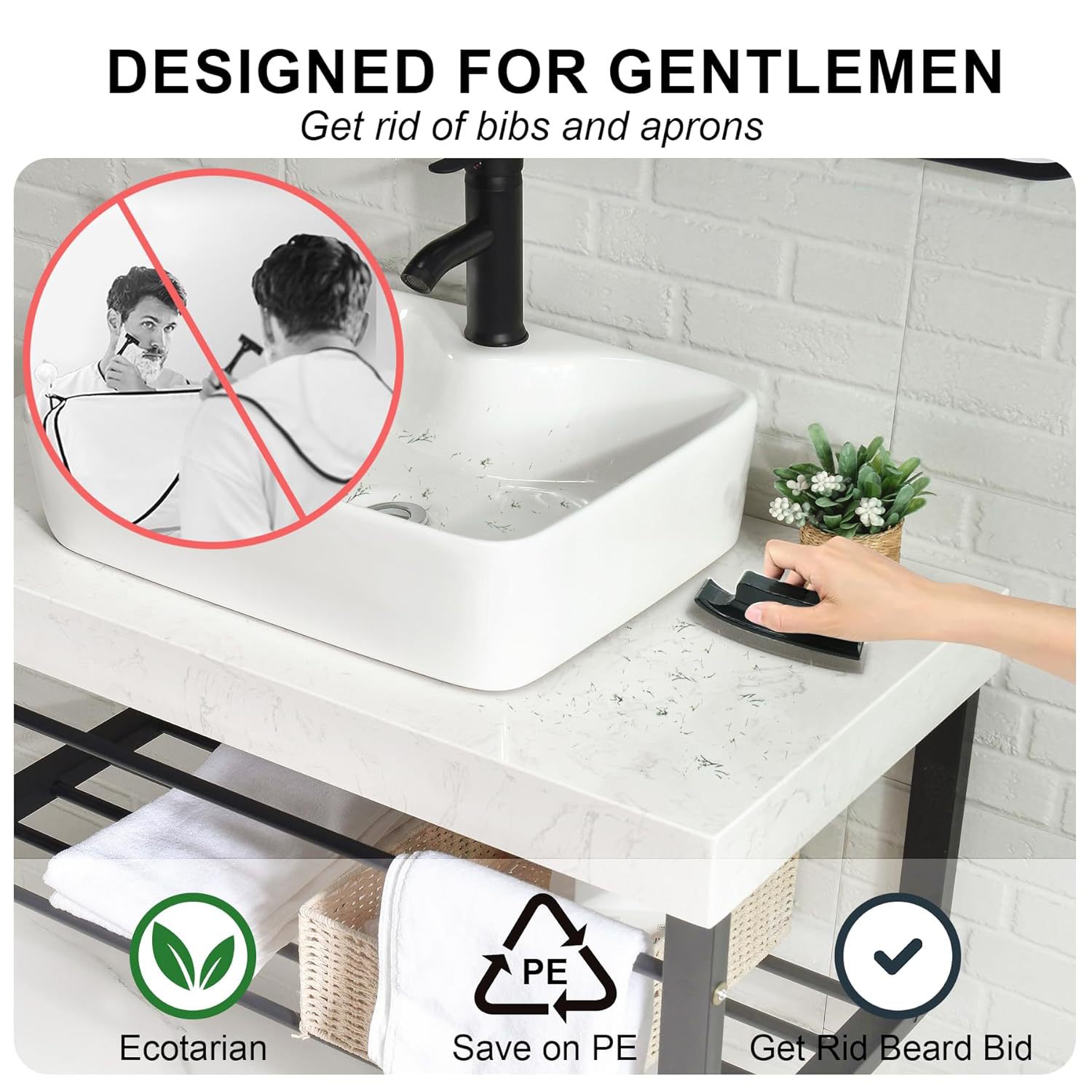 Badkamer wastafel reinigingsbo - Men Grooming Hygiene recensie en prijs