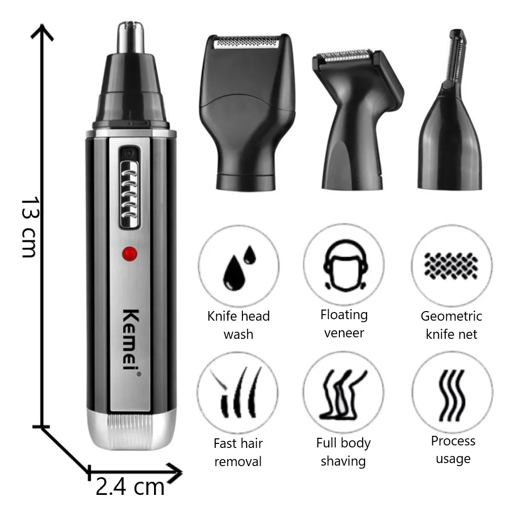 KM-6630 Kemei Trimmer voor Man - Men Grooming Hygiene recensie en prijs