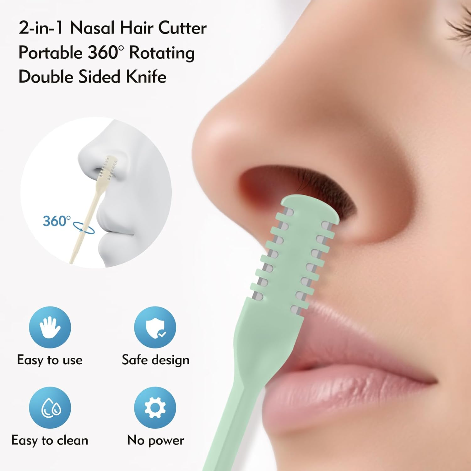 5/20/50 stuks 2-in-1 neussnijd - Men'S Grooming Salon recensie en prijs