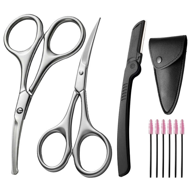 1/9 stuks roestvrijstalen wenk - Men'S Grooming Eyebrow Trimming recensie en prijs