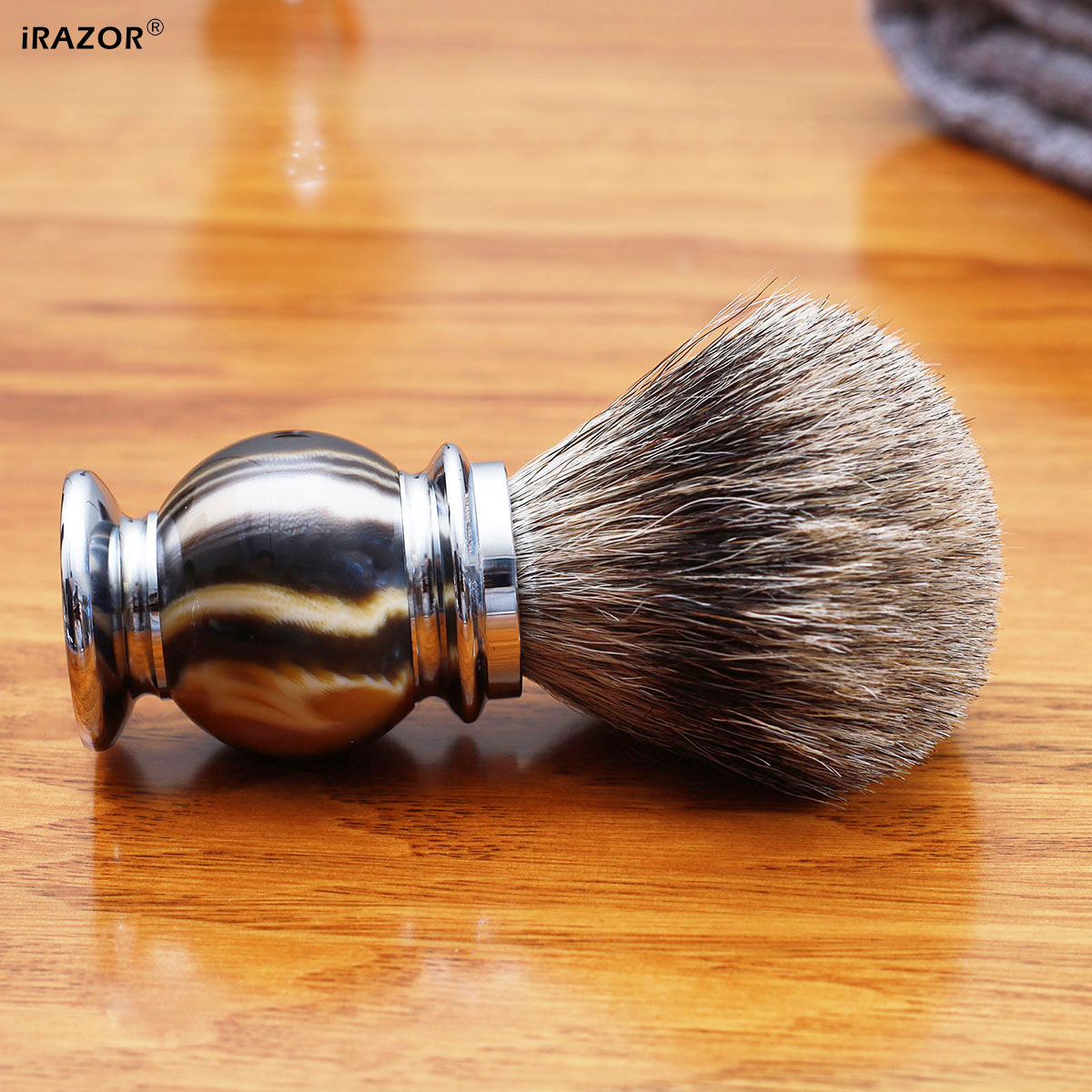 iRAZOR Silvertip Scheerkwast v - Men Grooming Hygiene recensie en prijs