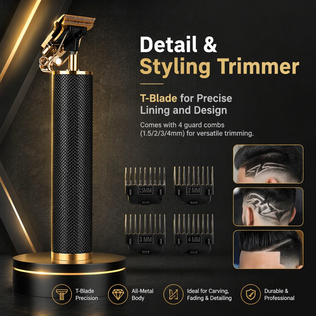 Professionele 4-in-1 haar- en  - Men'S Grooming Guide recensie en prijs
