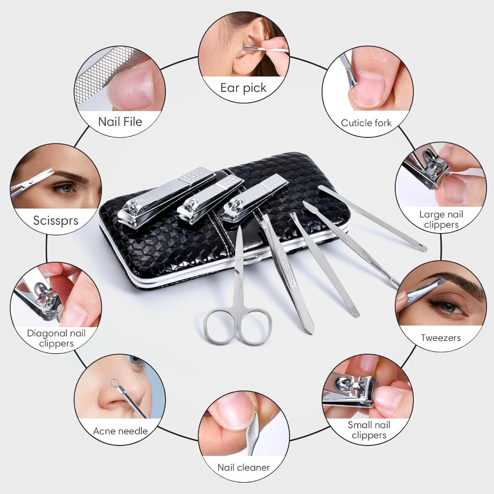 Professionele Manicure Pedicur - Mens Grooming Kit Case recensie en prijs