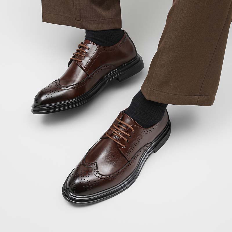Casual leren schoenen voor her - Young Men'S Grooming recensie en prijs