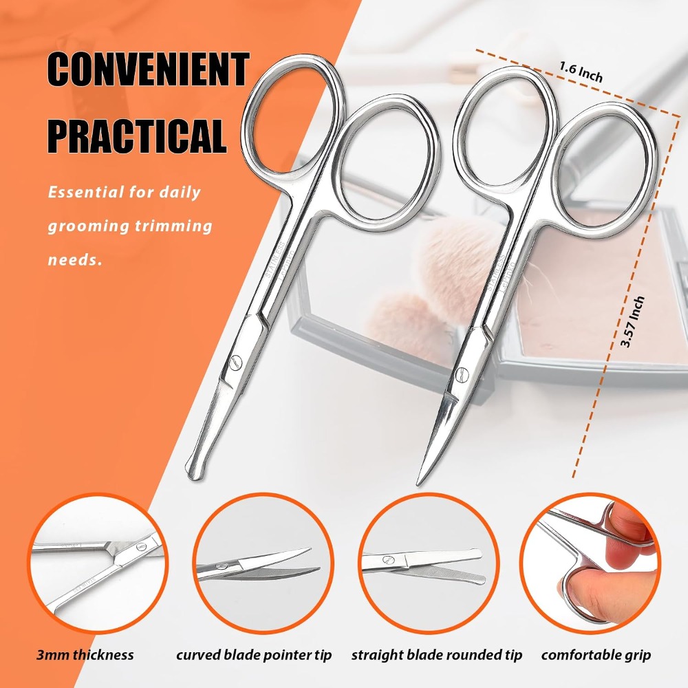 Set scharen voor gezichtshaarv - Men'S Grooming Eyebrow Trimming recensie en prijs