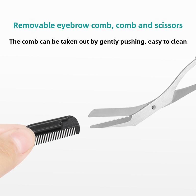 Wenkbrauwtrimmer van roestvrij - Men'S Grooming Eyebrow Trimming recensie en prijs