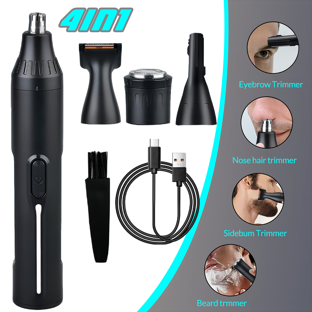 Draagbare 4-in-1 gezichtsverzo - Men'S Grooming Eyebrow Trimming recensie en prijs